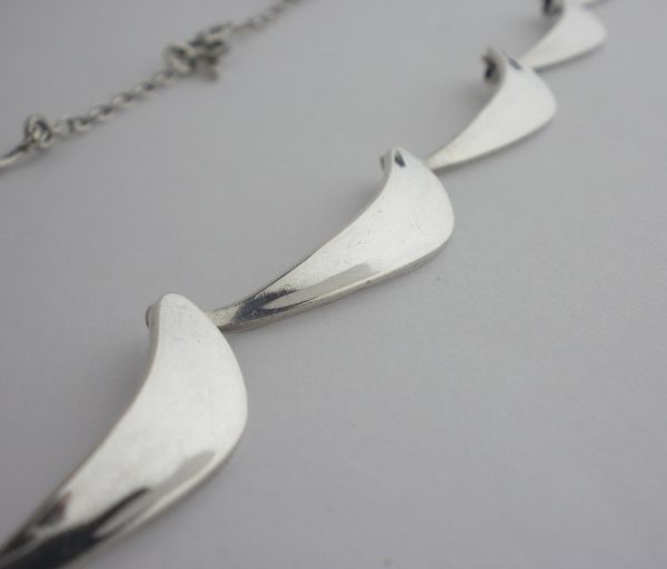 Ulrich, silver necklace, Denmark, circa 1970 (Ref S188) SOLD - Image 3