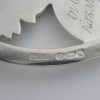 Arno Malinowski, for Georg Jensen, silver brooch, #283, Denmark, 1948 London import mark (Ref S221) SOLD - Image 4