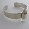 Celeste Tesoriero, 'Secret Valley' crystal set silver torque bangle, Australia, circa 2010 SOLD