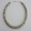Jane Watling, of Lacock, graduated silver 'Scrunchie' necklace, London 1988 (Ref S250) SOLD