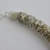 Jane Watling, of Lacock, graduated silver 'Scrunchie' necklace, London 1988 (Ref S250) SOLD - Image 3