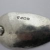 George Edward Hunt, Arts and Crafts silver, enamel and chalcedony set tea spoon, Birmingham 1928 (Ref S287) SOLD - Image 3