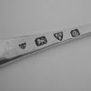 George Edward Hunt, Arts and Crafts silver coffee spoon, Chester 1932 (Ref S285) SOLD - Image 3