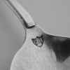 George Edward Hunt, pair of Arts and Crafts silver modernist tablespoons with a matching fork, Chester 1937 (Ref S272) - Image 5