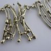 Jane Watling, of Lacock, hand made silver gilt fringe chain, London 1995 (Ref S317) SOLD - Image 3