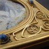 George Edward Hunt (1892-1960), Arts and Crafts ‘Passion of Christ’ enamel panel in a gilt Swiss Lapis set frame, signed and dated 1929 (Ref S203) SOLD - Image 4