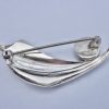 Kulta-Gabriel Ky, spectrolite set silver brooch, Finland, circa 1990 (Ref S311) SOLD - Image 3