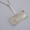 Henning Ulrichsen, silver pendant on chain, Denmark, circa 1970 SOLD - Image 5