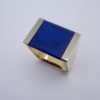 Peter Vang, 14 carat gold lapis lazuli ring, Denmark, circa 1975 SOLD - Image 2