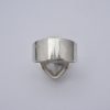 Bjorn Weckström for Lapponia, rare rutilated quartz set silver 'Luna' ring, Finland, 1986 SOLD - Image 8