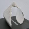 Zaha Hadid for Georg Jensen, silver Lamellae cuff bangle, 2016 SOLD - Image 4