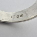 Maker GRG (untraced), silver modernist ring, London 1972 (Ref S390) SOLD - Image 6