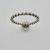 Pandora, silver 'Birthday Blooms' single stone garnet ring, of recent production though now discontinued (Ref S396) SOLD - Image 5