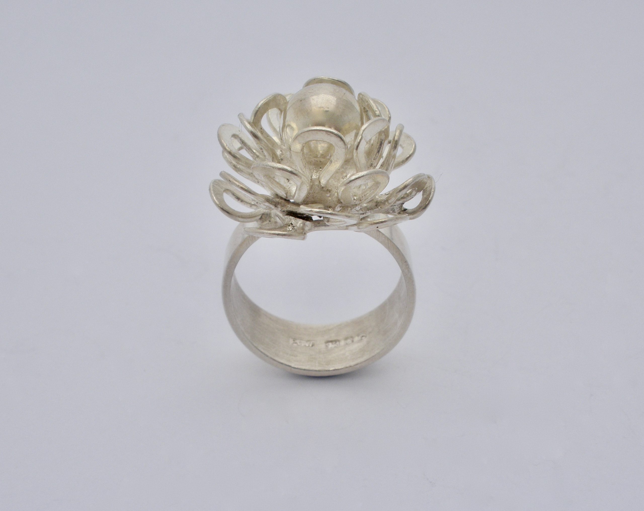 Guy Watson, silver ‘Petals’ ring, London 1972 (Ref S418) SOLD – John ...