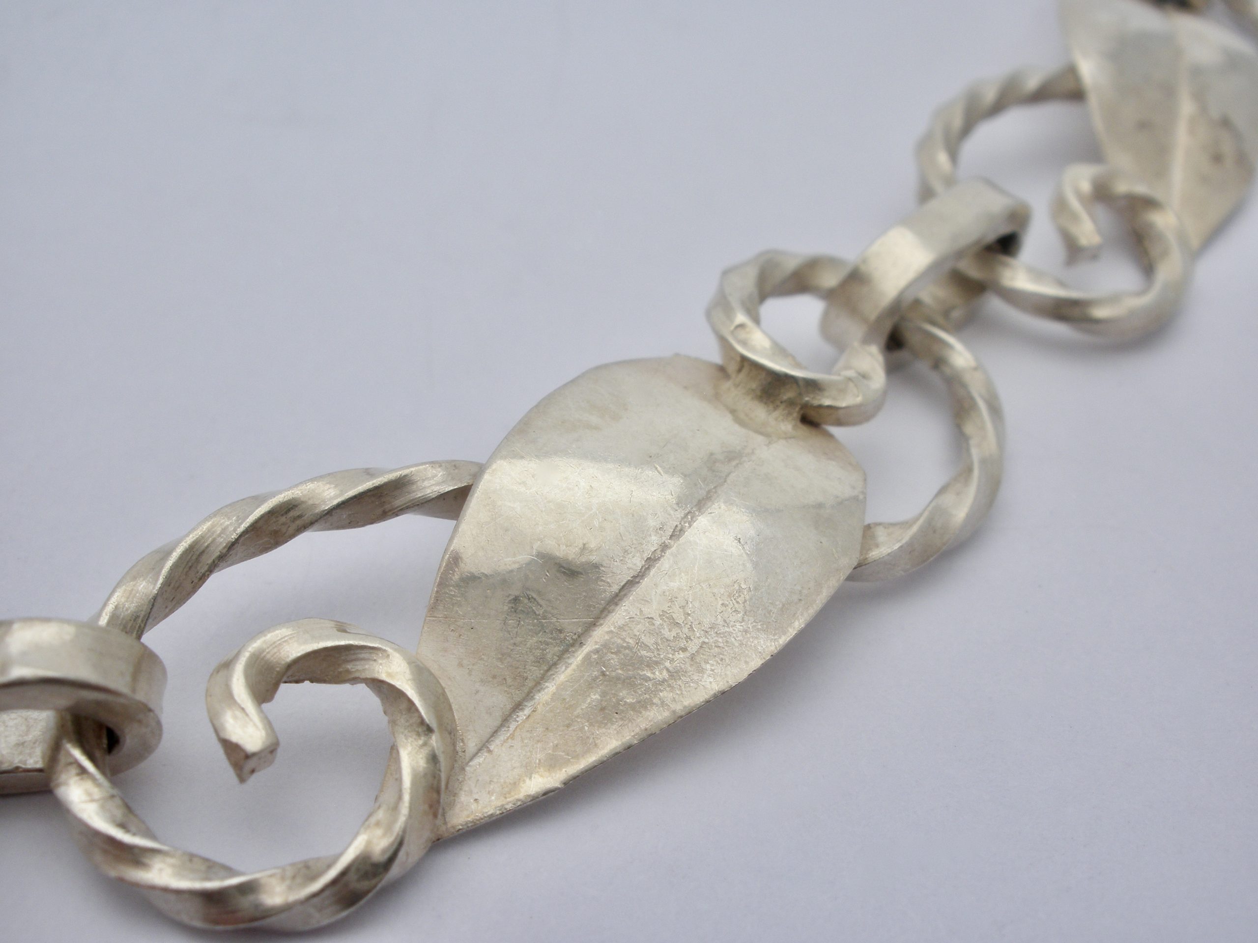 Gladys and Charles Mumford, Arts and Crafts silver necklace, Falmouth ...