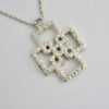 M. R. I. (untraced), heavy Britannia standard silver reversible pendant on a chain, London 1978 (S459) SOLD - Image 2
