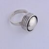Erik Granit, an 813 standard silver ring, Finland, 1967 (Ref S533) SOLD