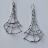 Jane Watling of Lacock, pair of 'Birds Nest' drop earrings, London 1997 (Ref S560) SOLD - Image 2