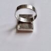 BAF (untraced), titanium and silver ring, Birmingham 1978 (Ref S578) SOLD - Image 5