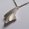 Matti Hyvarinen, silver pendant on chain, Finland, circa 1975 (Ref S591) SOLD
