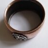 Artificers Guild (attributed), an Arts and Crafts copper and silver Libra zodiac symbol napkin ring, circa 1925 SOLD - Image 3