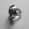 Pekka Piekainen, for Auran Kultaseppa Oy, silver ring, Finland, 1973 (Ref S595) SOLD - Image 2
