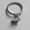 Rey Urban, silver ring, Sweden, 1975 (Ref S597) - Image 2