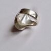 Robert Welch, blue agate set silver ring, London, 1993 (Ref S581) SOLD - Image 6