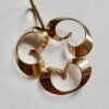 Theresia Hvorslev for Alton (attributed), gold pendant, Sweden, circa 1974 (REF S598) SOLD - Image 2