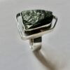 AMB, unidentified maker, labradorite set silver ring, London 1971 (Ref S605) SOLD - Image 3