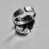 Teka, Theodor Klotz, silver cast ring, German, circa 1970 (Ref S609) SOLD - Image 7