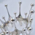 Theresia Hvorslev for Age Fausing, a rare modernist silver Bridal Crown, Denmark, circa 1972 (Ref S625) - Image 7