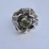 Guy Watson, cabochon gem set silver ring, London 1973 (Ref S628) SOLD - Image 5
