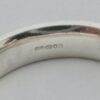 Regitze Overgaard for Georg Jensen, silver onyx set 'Sphere' ring, #473A, hallmarked for London 2010 (Ref S637) SOLD - Image 8