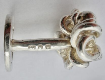 Guy Watson, unusual and rare pair of silver cufflinks, London 1970 (Ref S639) SOLD - Image 8