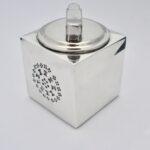 Keith Tyssen, silver cube table lighter, Sheffield 1973 (Ref S643) SOLD - Image 2