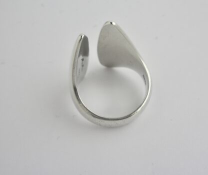 Bent Gabrielsen for Hans Hansen, silver ring, Denmark, 1973 London import mark (Ref S647) SOLD - Image 5