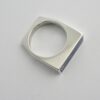 Arne Johansen, lapis lazuli set silver ring, Denmark, 1983 London import mark (Ref S699)SOLD - Image 5