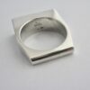 Arne Johansen, lapis lazuli set silver ring, Denmark, 1983 London import mark (Ref S699)SOLD - Image 7