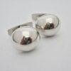 Arne Johansen, pair of silver cufflinks, Denmark, 1987 London import mark (Ref S767) SOLD
