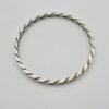 Randers Sølvvarefabrik, silver bangle, Denmark, 1989 London import mark (Ref S728) SOLD