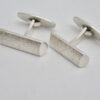 Randers Sølvvarefabrik, pair of silver cufflinks, Denmark, circa 1980 (S737) - Image 2