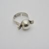 Beau, silver ring, America, circa 1965 (S740) SOLD