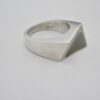 Arne Johansen, silver ring, Denmark, 1977 London import mark (Ref S751) SOLD - Image 2