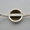 Niels Erik From, tiger eye set silver bracelet, Denmark, 1982 London import mark (Ref S743) SOLD - Image 5