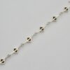 Niels Erik From, tiger eye set silver bracelet, Denmark, 1977 London import mark (Ref S758) SOLD - Image 4