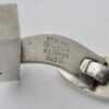 Niels Erik From, pair silver cufflinks, Denmark, 1972 London import mark (Ref S761HH) - Image 5