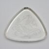 Geoffrey Guy Bellamy, small silver triangular dish, Britain, 1957 (Ref S765)