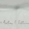 Geoffrey Guy Bellamy, small silver triangular dish, Britain, 1957 (Ref S765) - Image 4