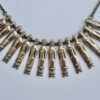 Kirsti Ilvessalo, for Kalevala Koru, bronze "Nukkekääty" or "Doll chain" necklace, Finland (Ref S739) SOLD